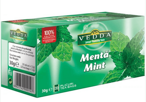 Ceai Vedda menta 20 plicuri x 1.5g