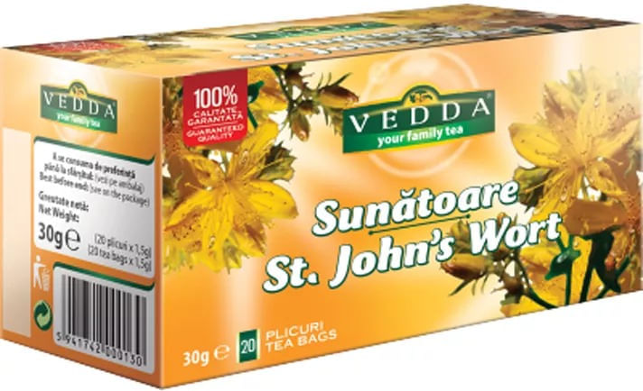 Ceai Vedda sunatoare 80plicuri x 1.5g pachet economic