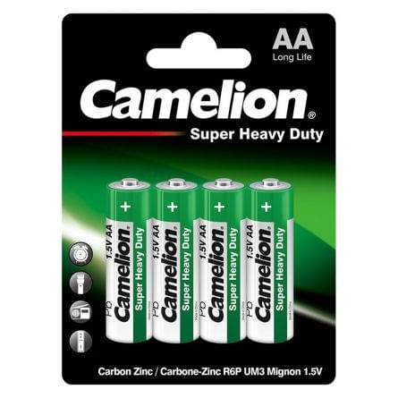 Set 4 baterii R3 AAA zinc Camelion Long Life Camelion imagine 2022 depozituldepapetarie.ro