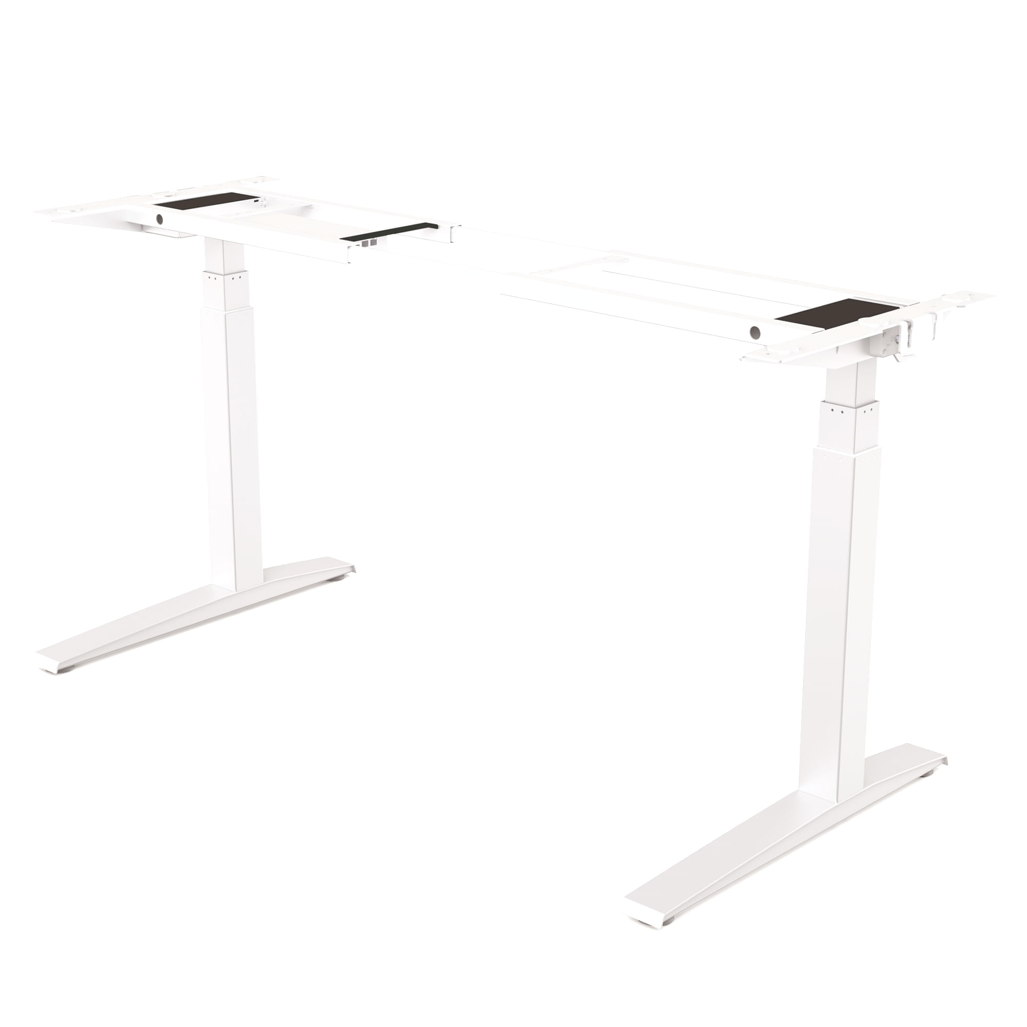 Cadru birou pentru calculator cu inaltime reglabila electric alb Levado Cadru birou pentru calculator cu inaltime reglabila electric alb Levado