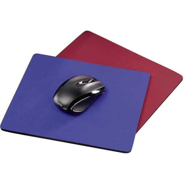 Mouse-pad rosu-albastru Hama 54770 dacris.net imagine 2022 depozituldepapetarie.ro