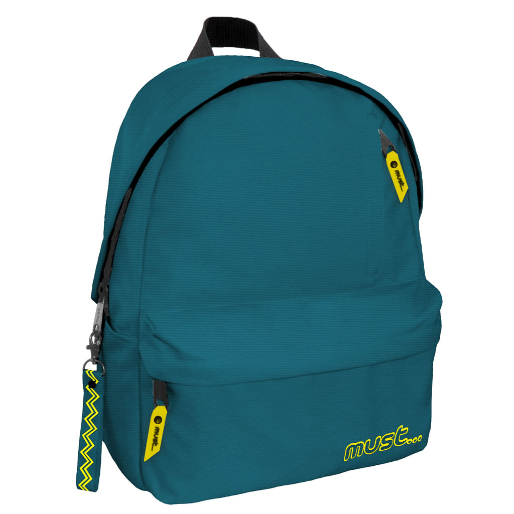 Rucsac Must 1 compartiment 22L verde/galben