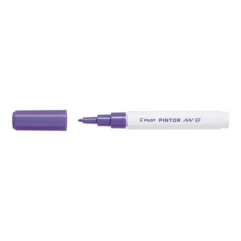 Set 6 markere cu vopsea Pilot Pintor EF 0.7 mm varf rotund Marker Cu Vopsea Pintor Violet Ef 6/Bax