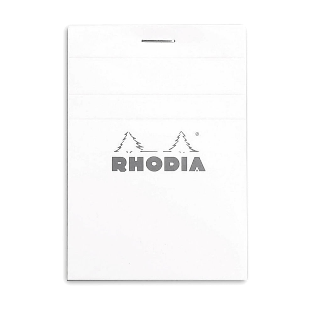 Bloc notes A7 80 file capsat matematica Rhodia Coperta alba