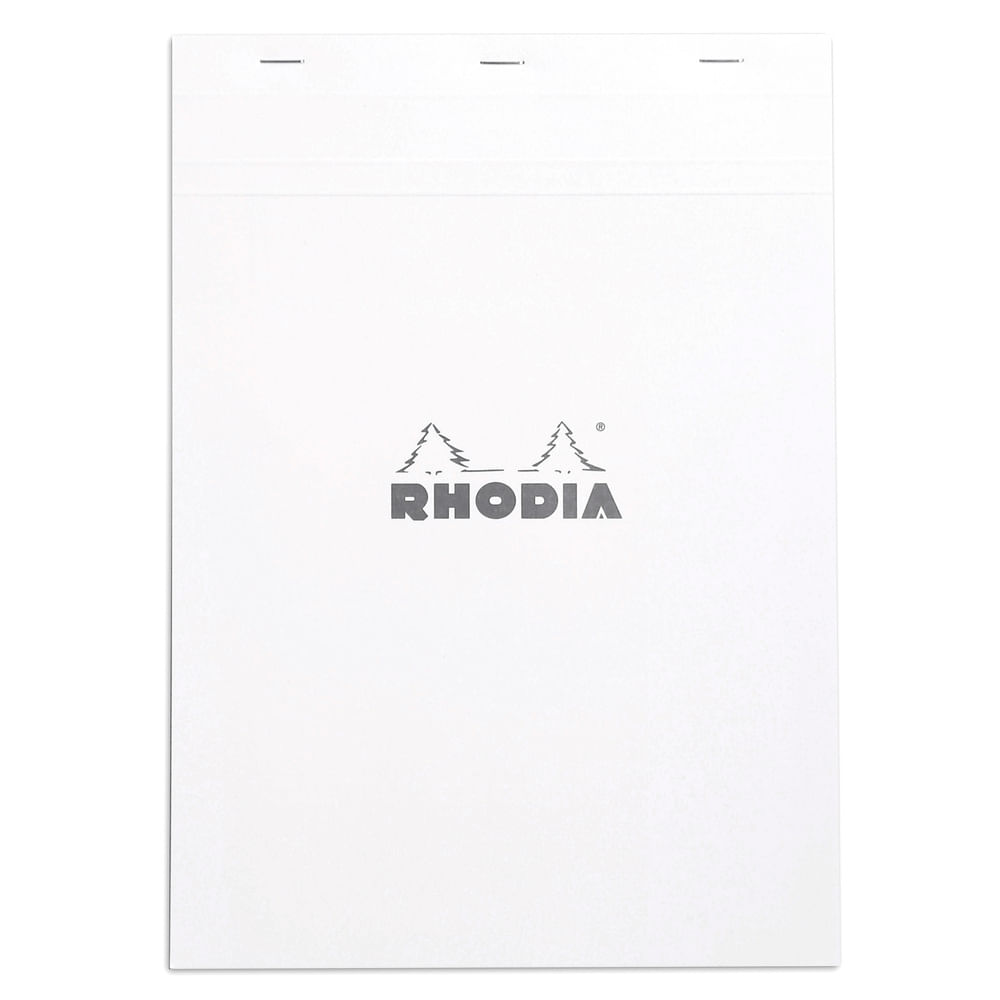 Bloc notes A4 80 file capsat matematica Rhodia Coperta alba