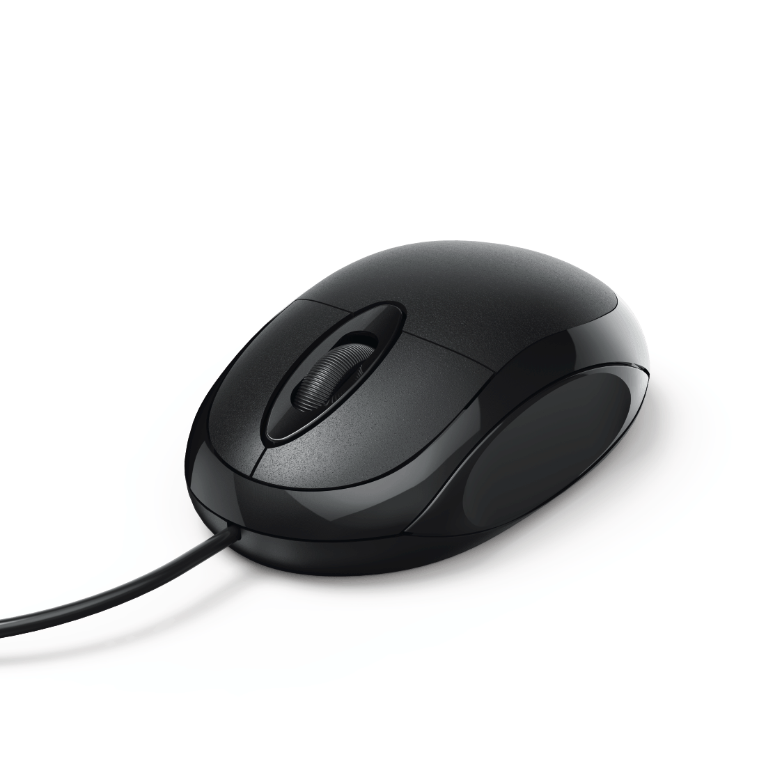 Mouse optic cu fir Hama MC-100 3 butoane negru