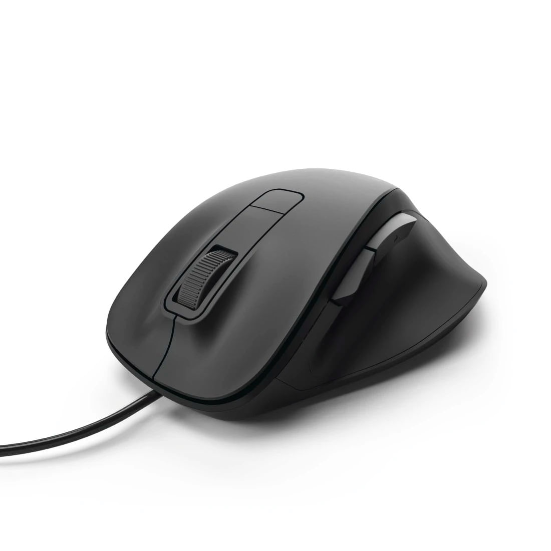 Mouse optic cu fir Hama MC-500 6 butoane negru dacris.net imagine 2022 depozituldepapetarie.ro