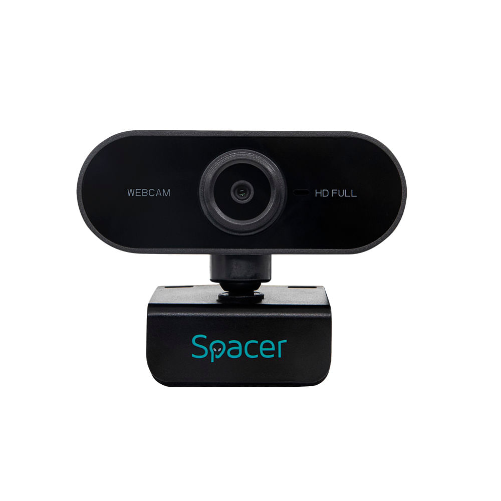 Camera web Spacer senzor 1080p Full-HD 1920×1080 dacris.net imagine 2022 depozituldepapetarie.ro