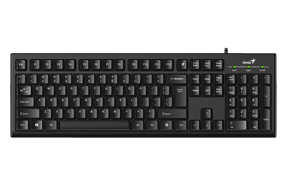 Tastatura USB Genius Smart KB 100 cu diacritice ro dacris.net imagine 2022 depozituldepapetarie.ro