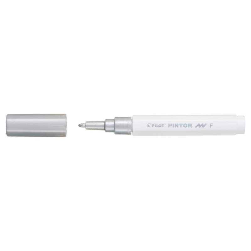 Marker cu vopsea Pilot Pintor Metalic EF culori metalice 0.7mm Marker cu vopsea Pintor metalic Pilot 0.7 mm varf rotund