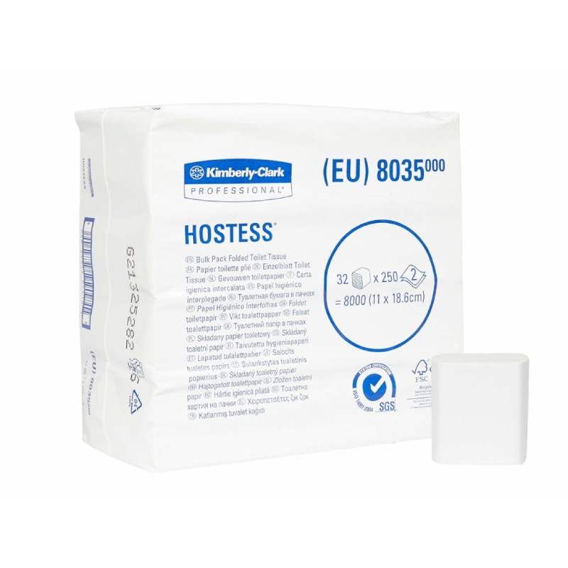 Hartie igienica alba 2straturi 11 x 18.6 cm, 250buc  32 pachete Hartie igienica alba 2straturi  11x18.6cm 250buc 32pachete