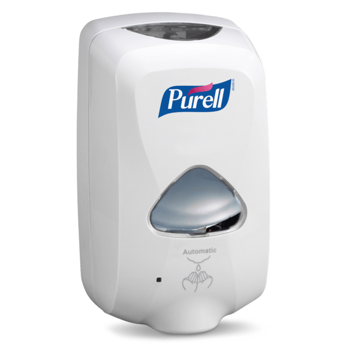 Dispenser dezinfectant maini cu senzor Purell TFX alb 1200 ml