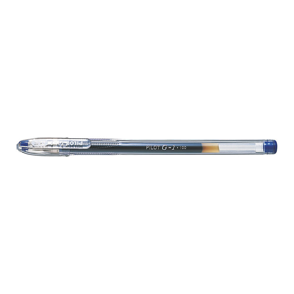Pachet 12 buc roller cu gel g-1 pilot 0.5 mm varf fin Roller cu gel Pilot G-1 0.5 mm albastru