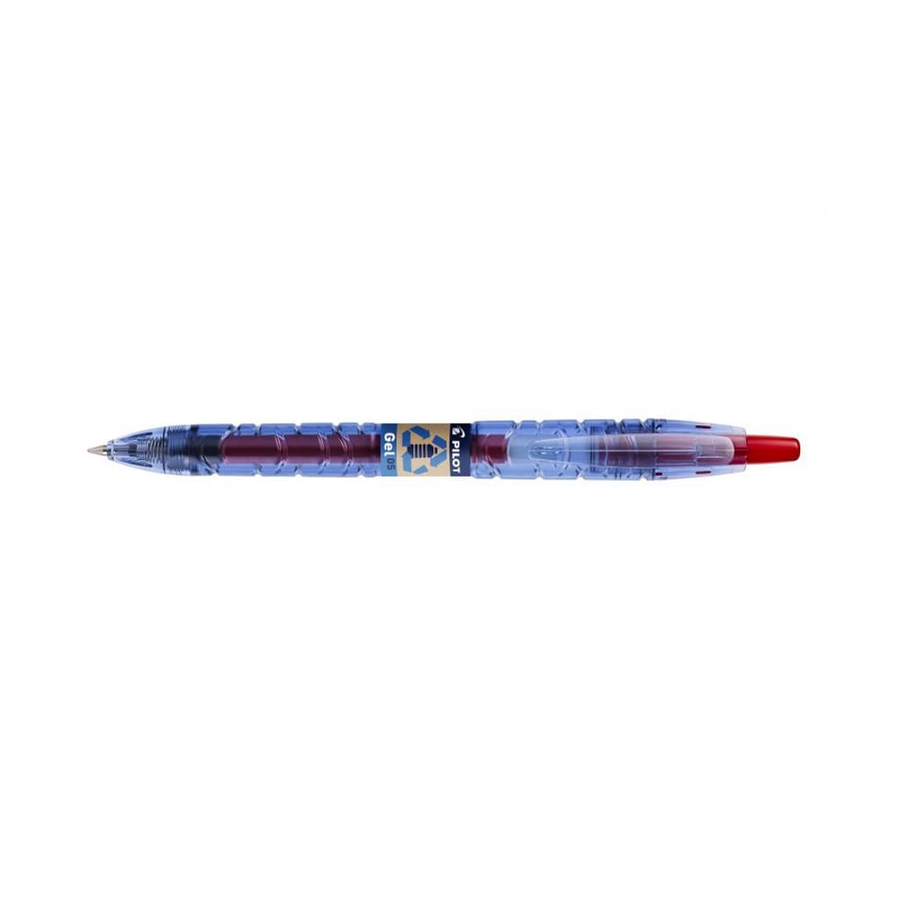 Pachet 10 buc roller cu gel b2p pilot begreen  0.5mm varf mediu Roller Cu Gel Pilot B2P Begreen 0.5 mm rosu