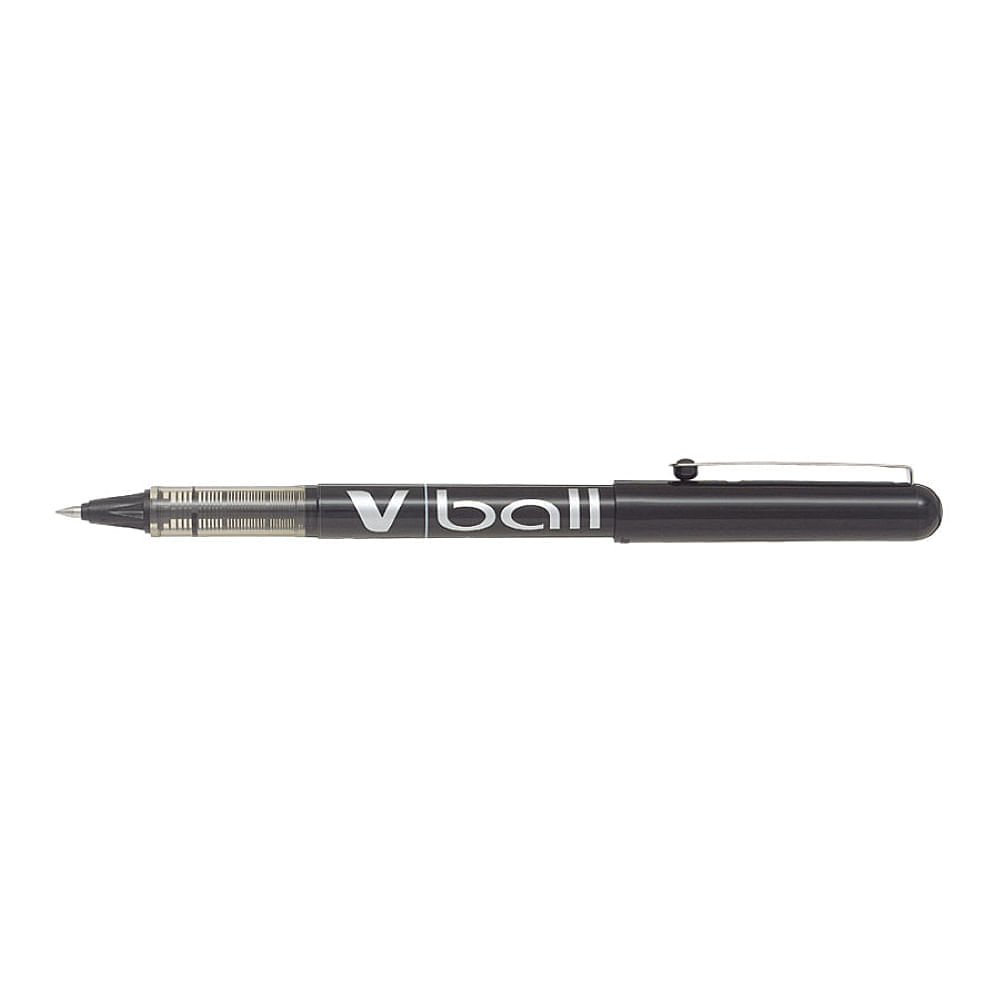 Pachet 12 buc Roller V-Ball Pilot 0.5 mm varf fin Roller Pilot V-Ball 0.5 mm negru