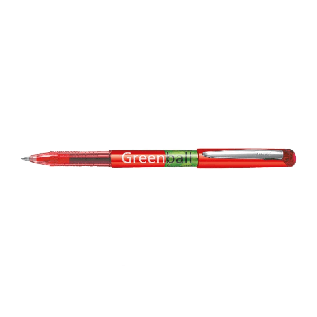 Pachet 10 buc Roller Greenball Pilot Begreen 0.7 mm varf mediu Roller Pilot Begreen Greenball 0.7 mm rosu