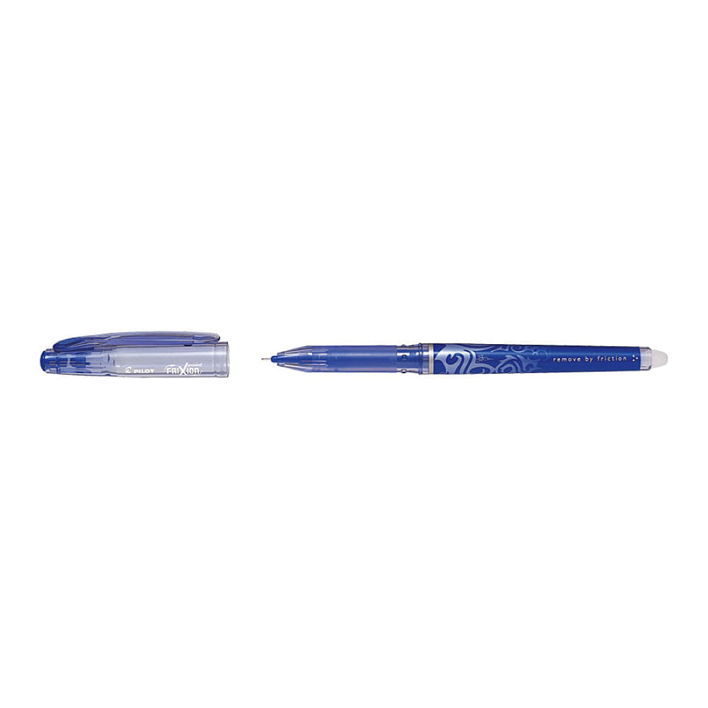 Set 12 rollere cu gel Pilot Frixion Point diverse culori 0.5 mm cu capac albastru