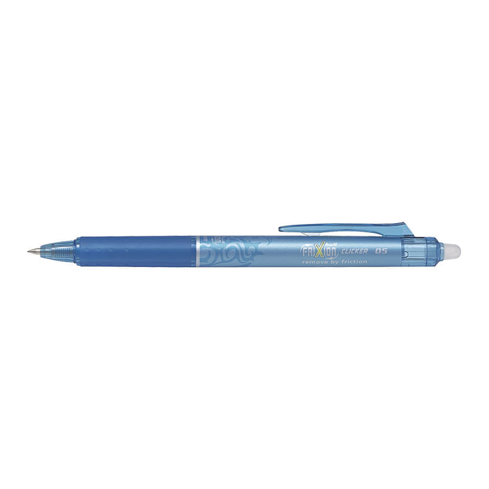 Set 12 rollere cu cerneala Pilot Frixion Clicker diverse culori 0.5 mm  bleu