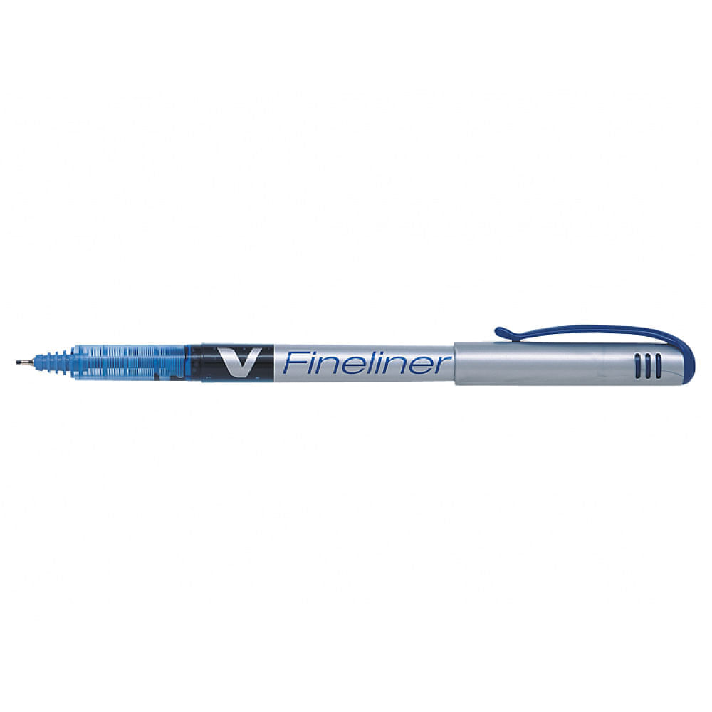 Set 12 finelinere cu cerneala Pilot diverse culori 0.5 mm cu capac albastru