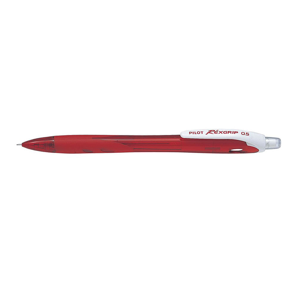 Pachet 10 buc creion mecanic 0.5 mm varf fin pilot progrex begreen rosu