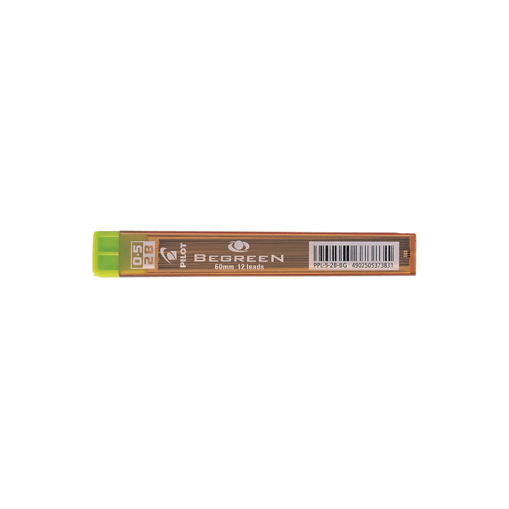 Pachet 10 buc mine creion mecanic pilot begreen 0.5 mm varf fin Mine creion mecanic Pilot BegreeN 0.5 mm 2B