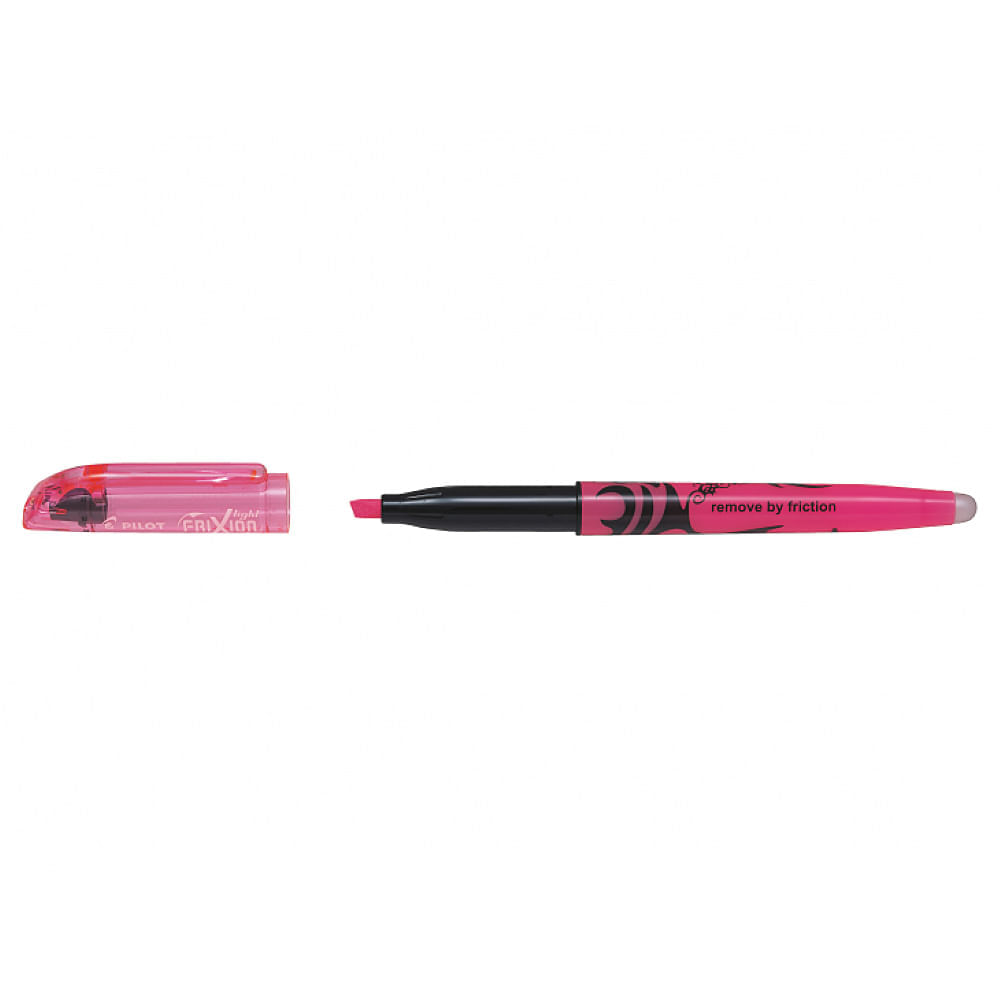 Pachet 12 buc textmarker frixion light pilot 3.6 mm varf mediu Textmarker Pilot Frixion Light 3.6 mm roz