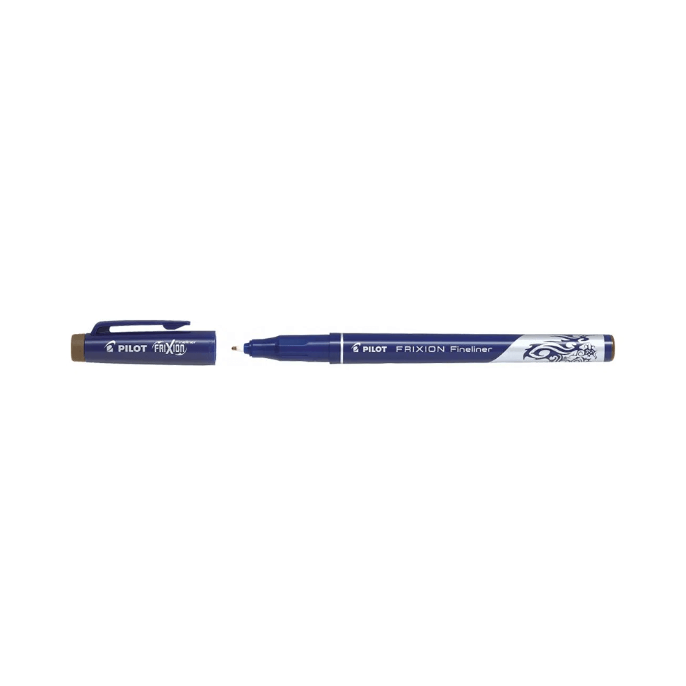 Pachet 12 buc Fineliner Frixion Pilot 0.45 mm varf fin Fineliner Pilot Frixion 0.45 mm maro