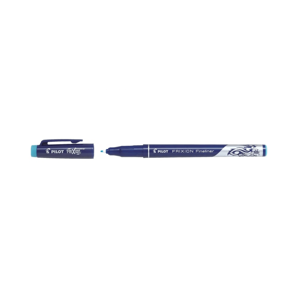 Pachet 12 buc Fineliner Frixion Pilot 0.45 mm varf fin Fineliner Pilot Frixion 0.45 mm bleu