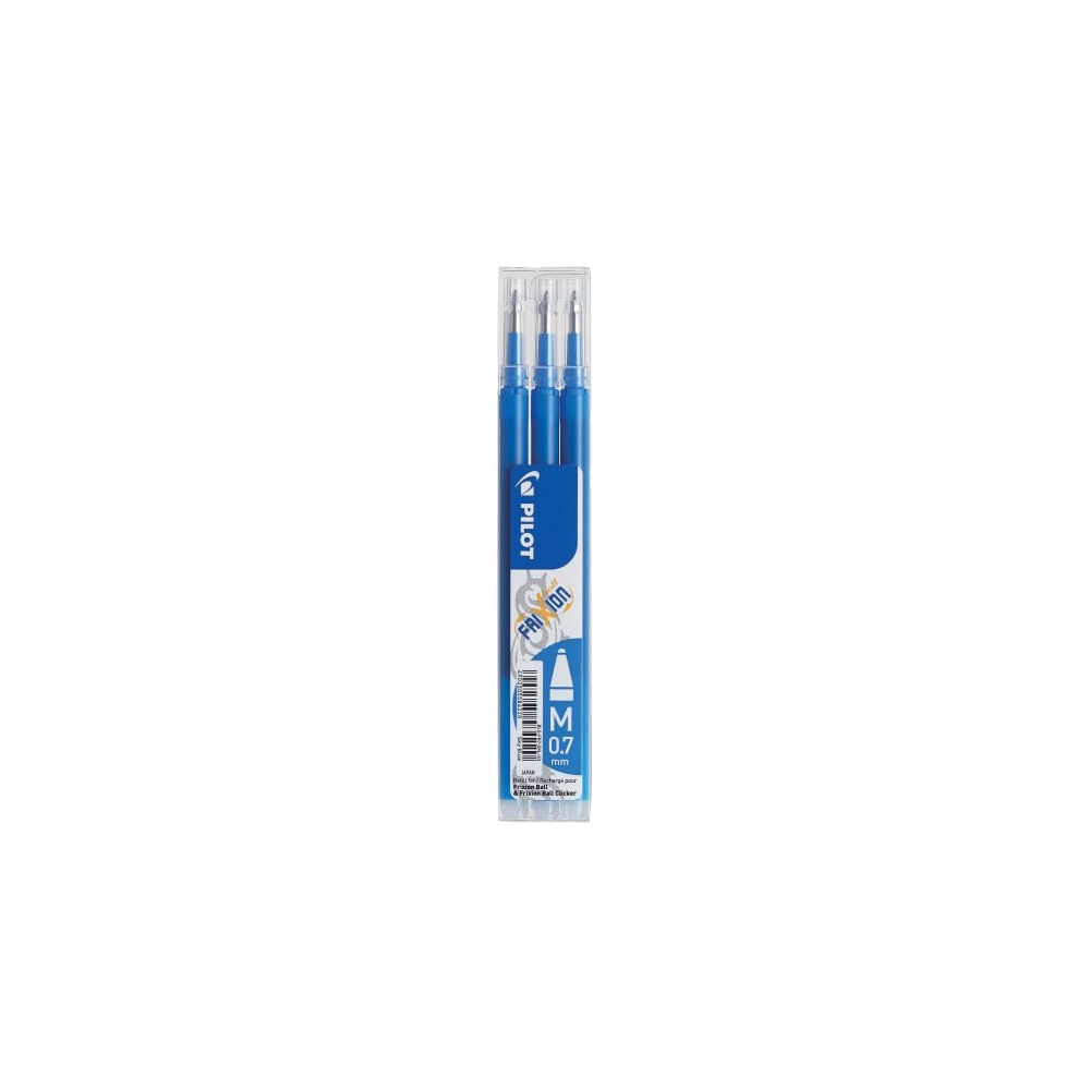 Set 36 rezerve roller Pilot Frixion Ball diverse culori 0.7 mm Bleumarin