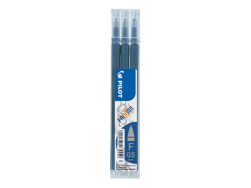 Pachet 12 buc Rezerva Roller Pilot frixion clicker 0.5 mm 3 bucati/set Rezerva roller Pilot Frixion Clicker 0.5 mm 3 bucati/set