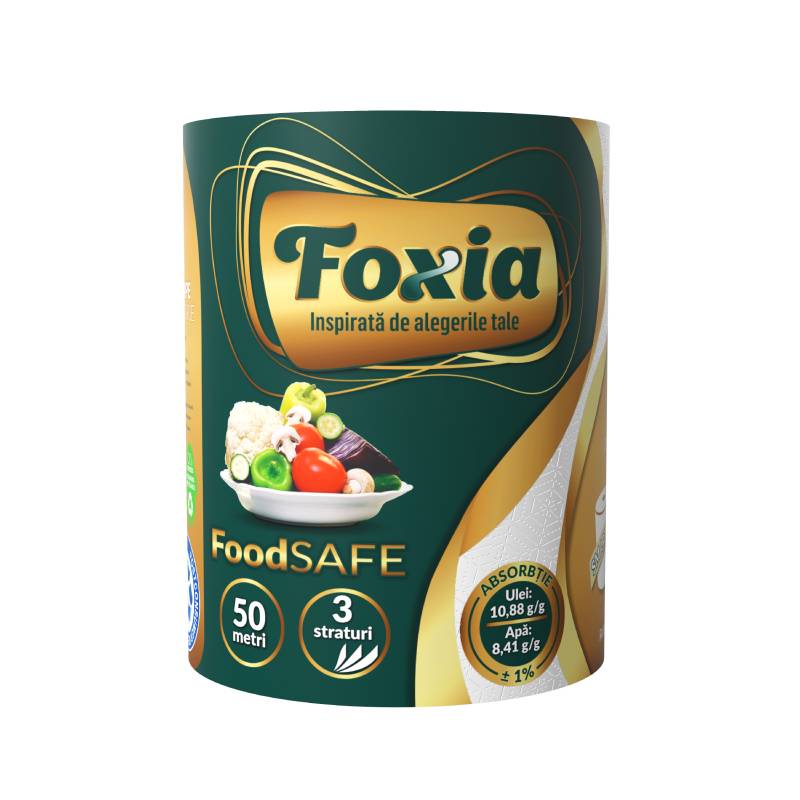 Rola prosop 3 straturi 50m Foxia