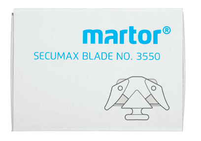 Rezerva 3550 cutter siguranta secumax 350 Martor 10 buc/set REZERVA 3550 CUTTER SECUMAX 350 10BUC/SET MARTOR