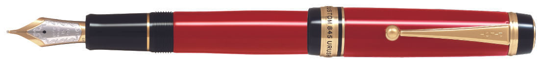 Stilou Custom 845 Pilot rosu varf gros - 0 | YEO