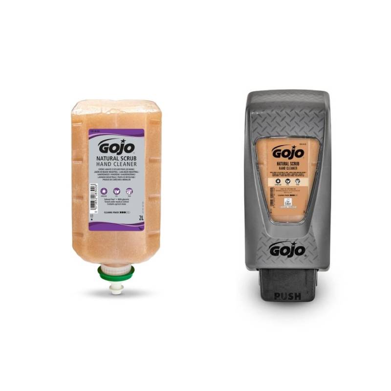 Pachet 2 x Pasta abraziva Gojo + 1 x dispenser manual Gojo