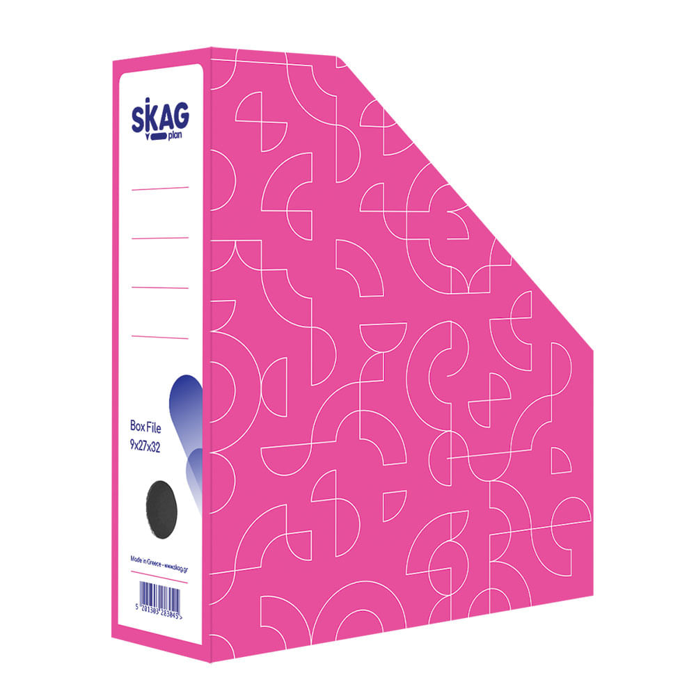 Suport documente vertical Skag Fancy roz