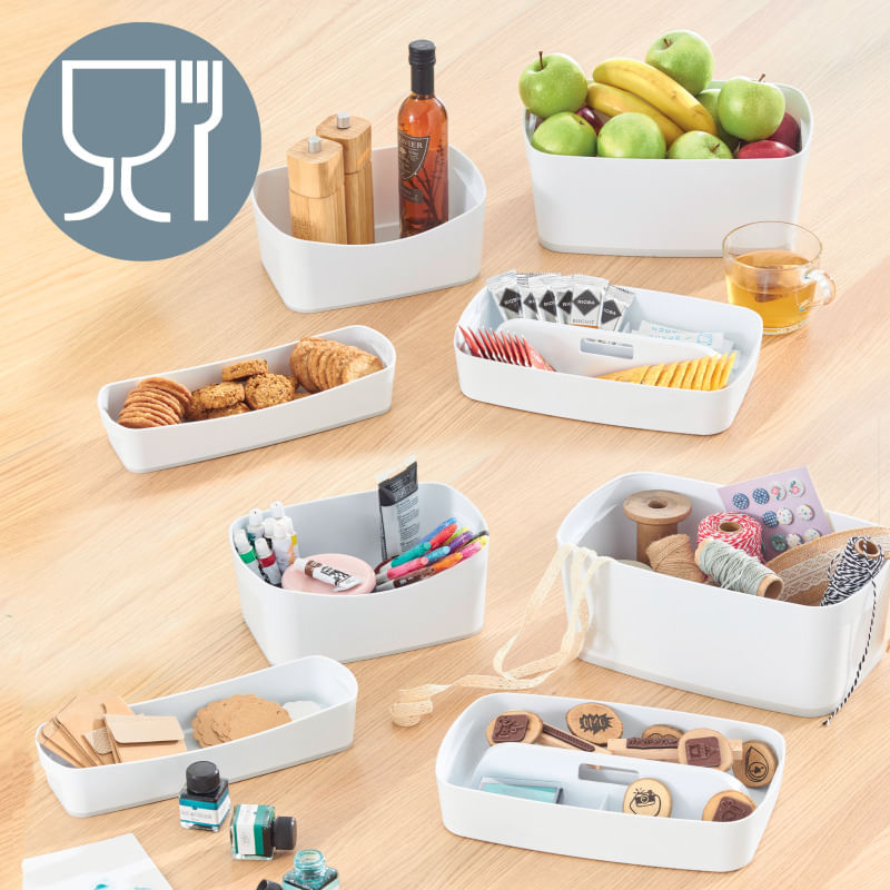 Cutie arhivare plastic 310 x 190 x 380 mm alb/gri Leitz Cutie arhivare plastic 310 x 190 x 380 mm gri Leitz