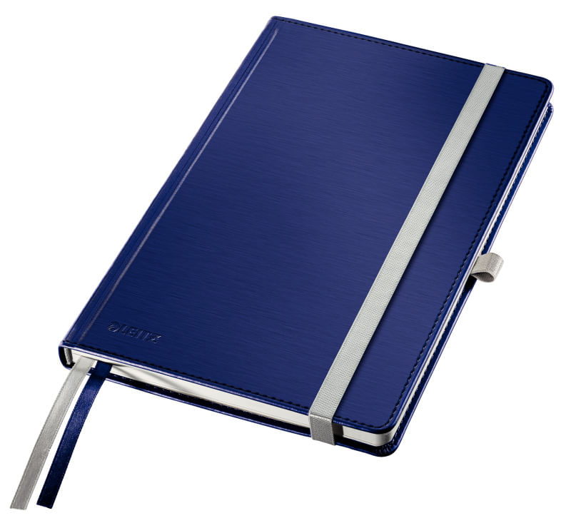 Caiet de birou Leitz Style A5 80 file matematica albastru violet