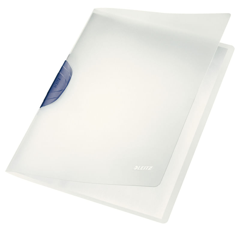 Dosar cu clip Leitz ColorClip Magic PP gri