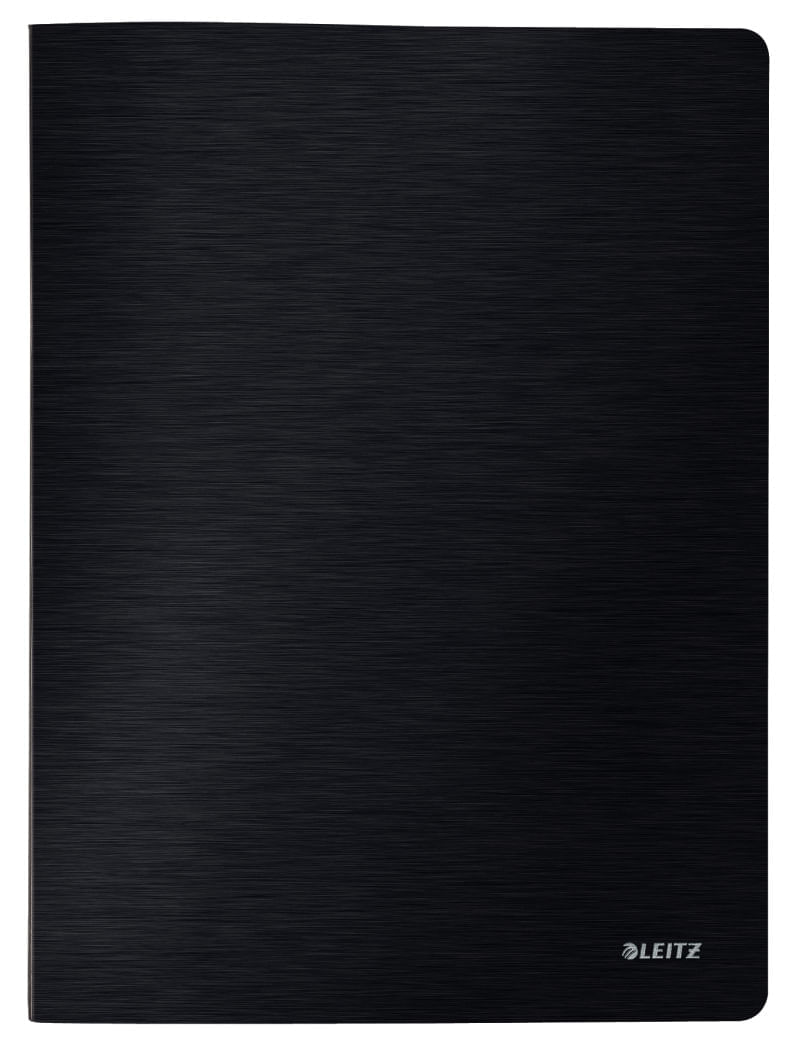 Vezi detalii pentru Mapa  de prezentare A4 plastic 20 folii Leitz Style negru-satin