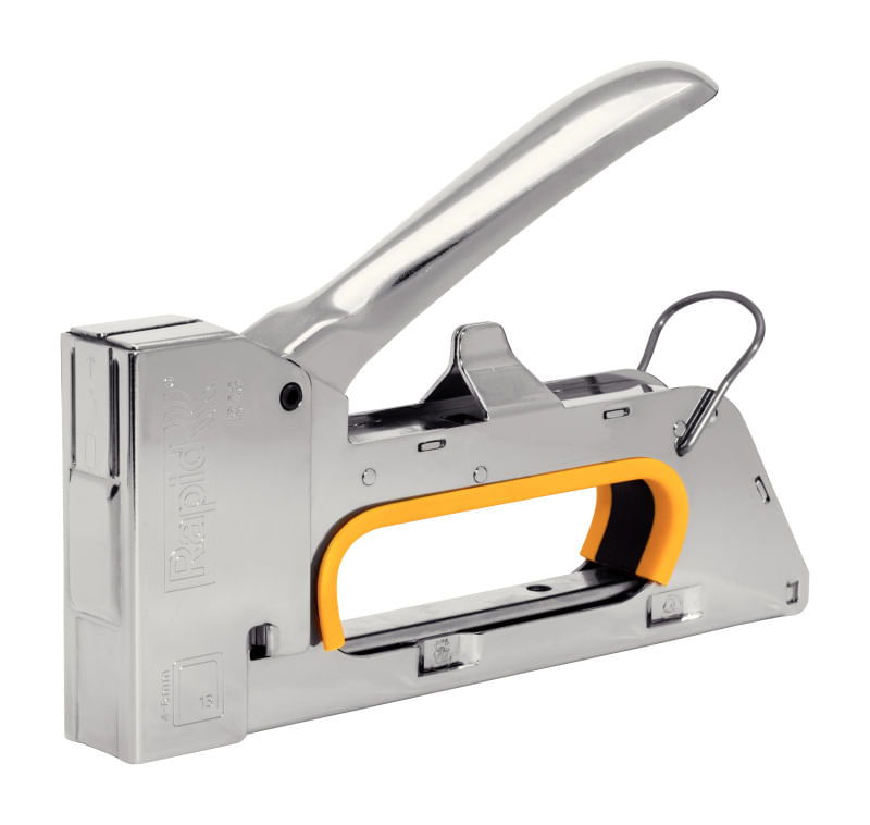 Pistol de capsat Rapid R23E blister se foloseste cu capse 13/4-8 argintiu