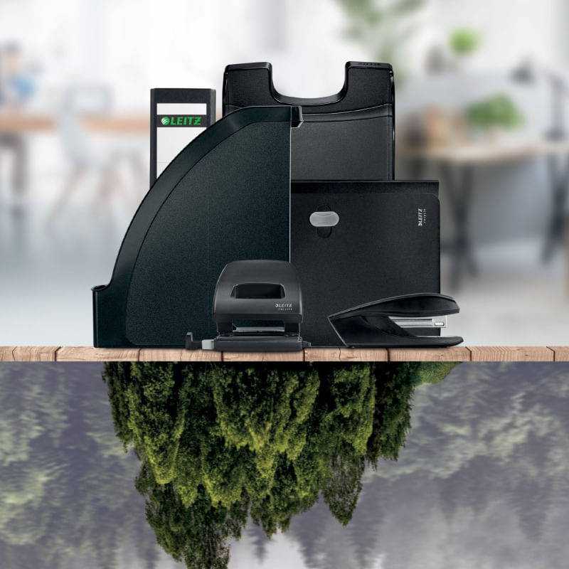 Index Leitz Recycle PP partial reciclat si reciclabil A4 1-12 negru Index Leitz Recycle PP reciclat A4 1-12 negru