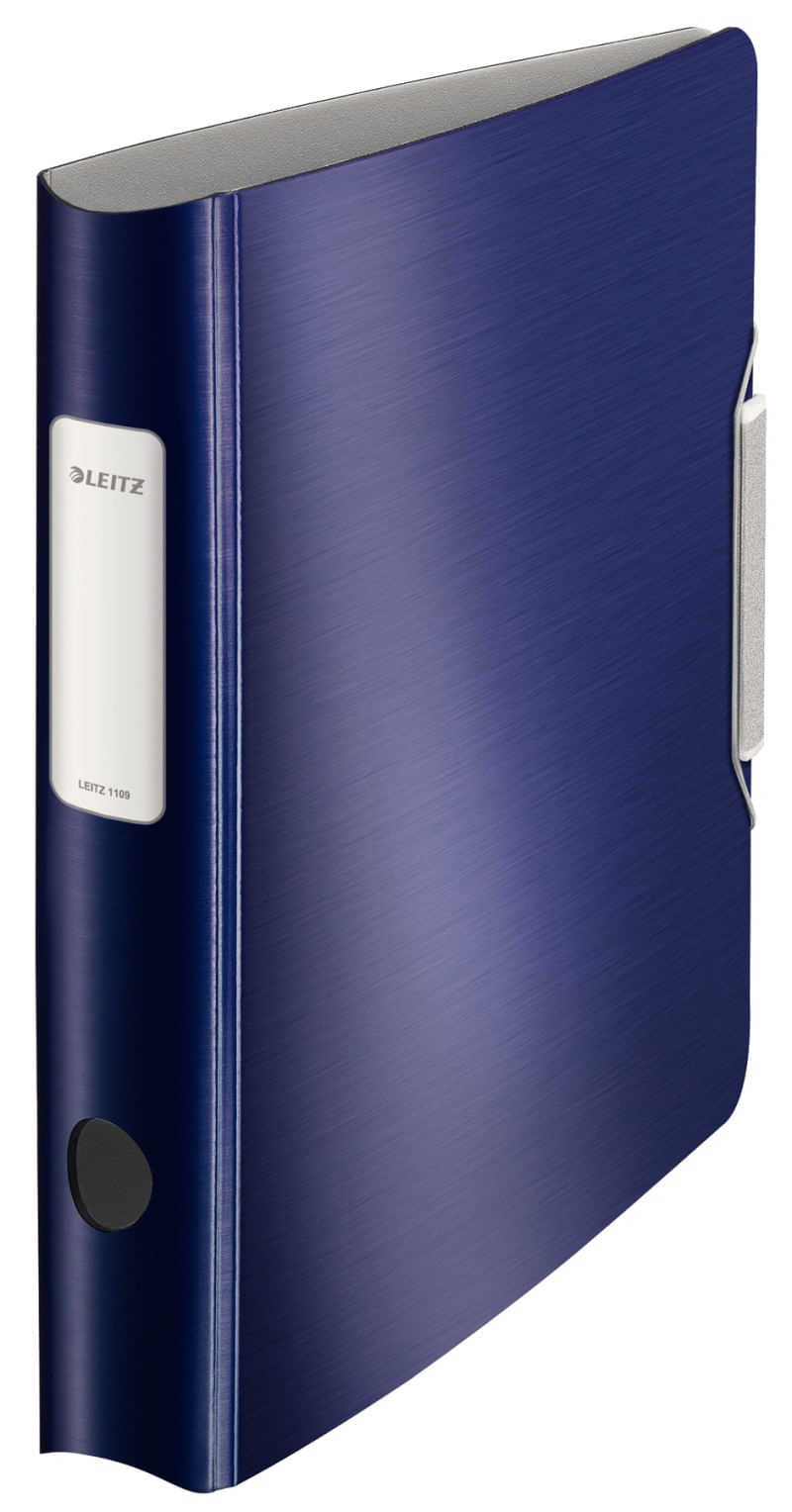 Biblioraft PP A4 6.5cm Leitz 180 Active Style Biblioraft Leitz 180° Active Style polyfoam A4 65 mm albastru-violet