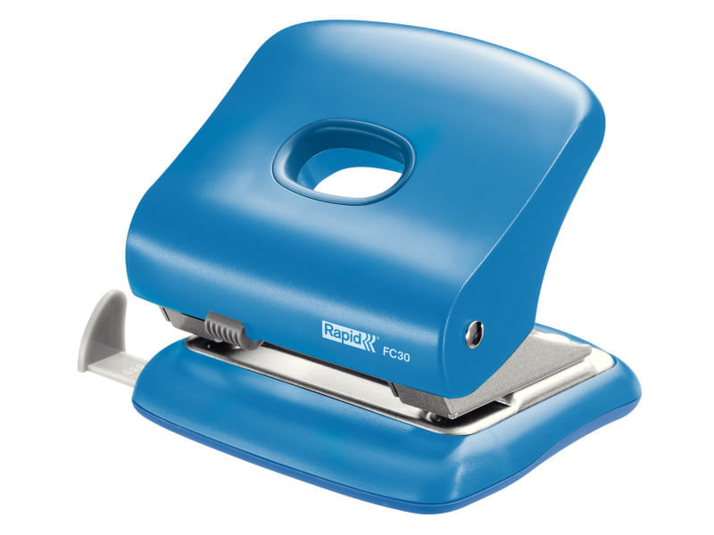 războiul stelelor   episodul iii: răzbunarea sith Perforator albastru plastic 2 perforatii 30 coli Rapid Perforator plastic Rapid FC30 30 de coli cutie albastru deschis