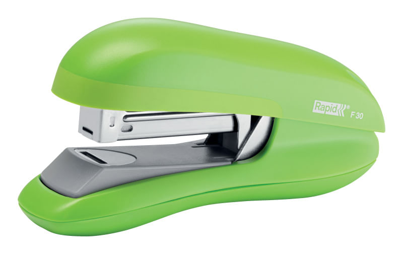 Capsator hartie 30 coli plastic verde caspe 24/626/6 Rapid F30 Capsator plastic Rapid F30 30 coli cutie capsare plata verde deschis