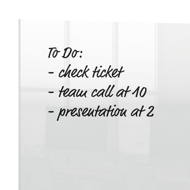 Tabla nemagnetica transparenta 60 x 45 cm acrilica Nobo