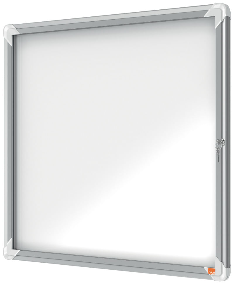 Avizier magnetic pentru exterior NOBO Premium Plus otel emailat 6 x A4