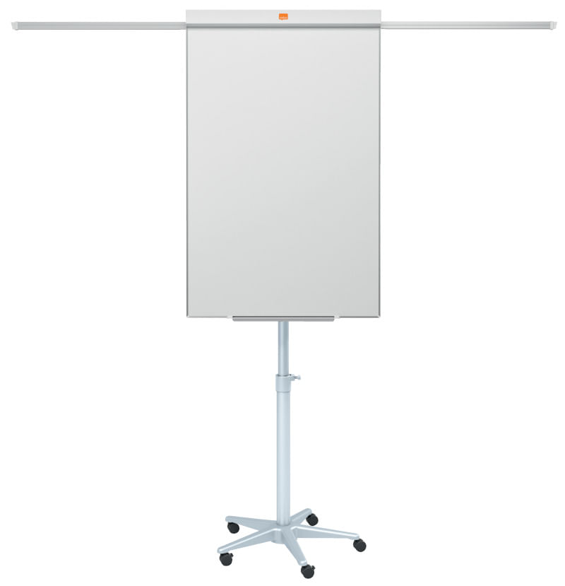 Flipchart magnetic mobil 100 x 70 cm brate extensibile NOBO Nano Clean Classic Flipchart magnetic mobil brate extensibile NOBO Nano Clean Classic
