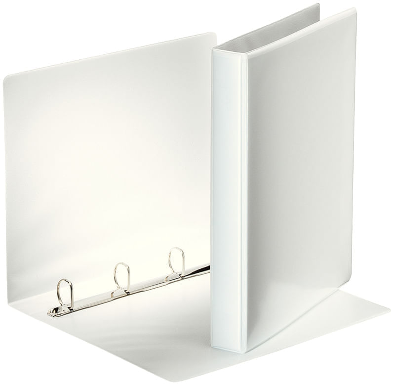 Caiet mecanic Esselte Panorama A4 mecanism 4DR inel 25 mm alb