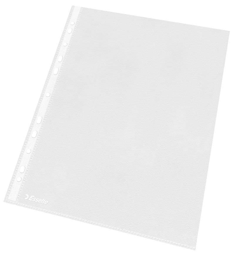 Folie de protectie Esselte Economy A4 35 mic 100 buc/ Folie protectie A4 38microni Economy 100buc/set