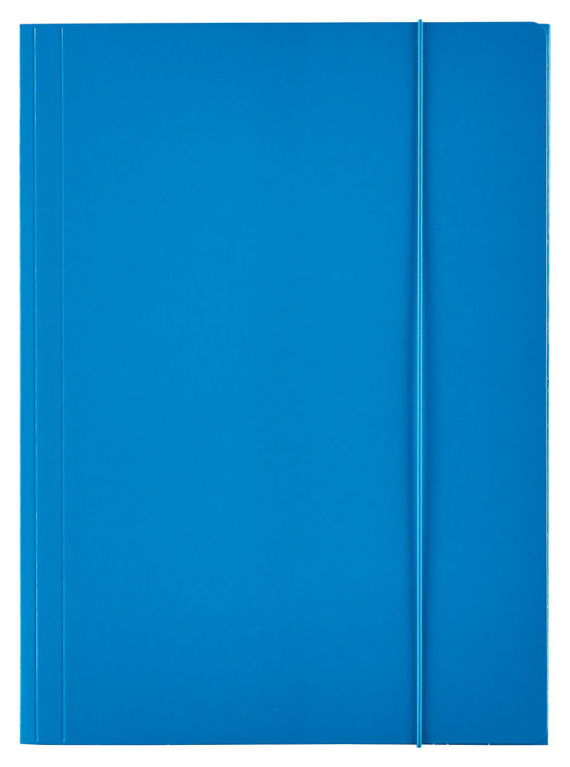 Mapa carton A4 cu elastic Esselte Economy albastru deschis